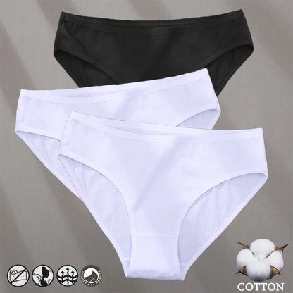 Cotton Panties Jacquard Design Pattern Women Panties Underwear Sexy Female Lingerie Briefs Solid Color Intimate Pantys for Woman