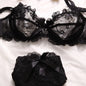 Logirlve Sexy Lingerie Female Push Up Bra Sets Seamless Bra For Women's Lace Underwear Two-piece Bralette Woman Set