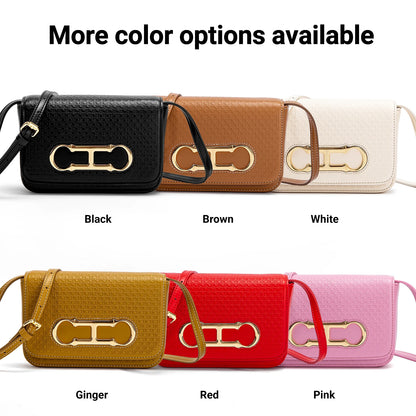 Letter Printing Design Multiple Colors Available Solid Color Simple and Fashionable New Product Women's Shoulder Bag
