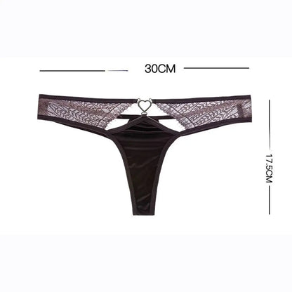 Temptation Seamless Underpants Love Heart Underwear Temptation For Women Female Lingerie Briefs Women Thong Lace Panties