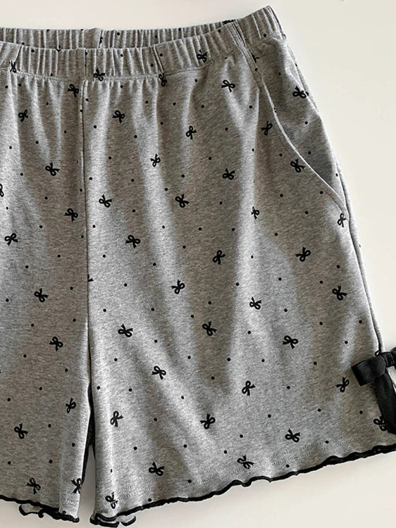 Sexy Modal Cotton Strap Sleepwear Women's Set with Chest Pad Two-Piece Home Clothes Short Sleeve round Neck Summer Nightgown
