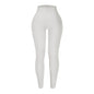 Seamless Knit Yoga Leggings Women Thread Solid Tights Gym Workout Running Stretchy High Waist Hip Liftting Skinny Gym Leggings