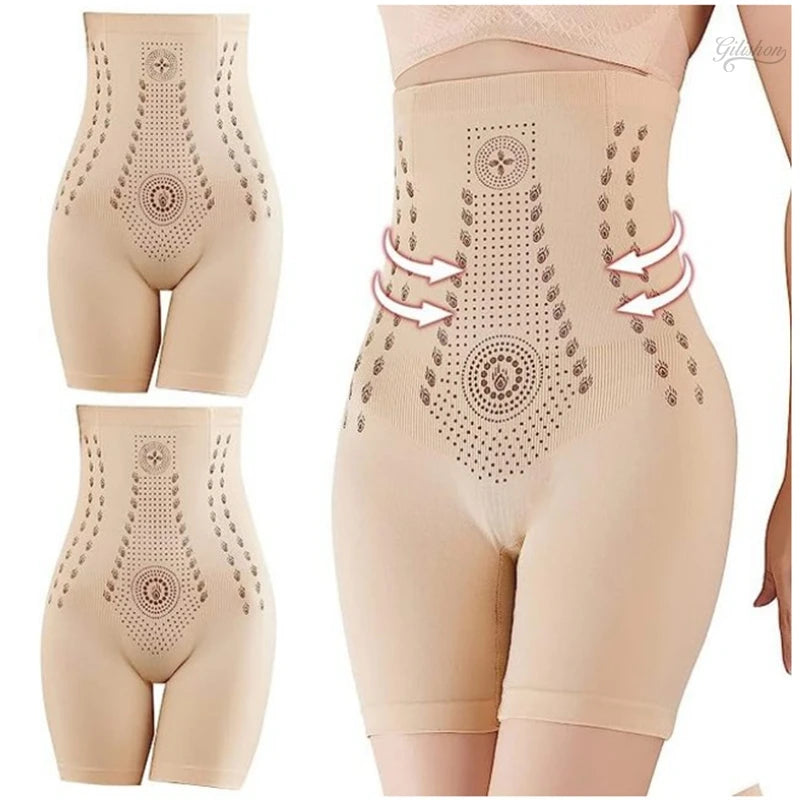 High Waist Slimming Shorts Seamless Women Tummy Control Panties Postpartum Butt Lift Shaping Underwear Flat Belly Shaperwear