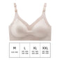 Ultra Thin Laser Cutting Ladies Feeding Bra Removable Padded Breastfeeding Bras Plus Size Push Up Maternity Nursing Bra