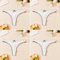 4PCS Breathable Comfortable Cotton Women's Thong Sexy G-string Skin-friendly Women's Underwear Seamless Stretchy Women's Panties