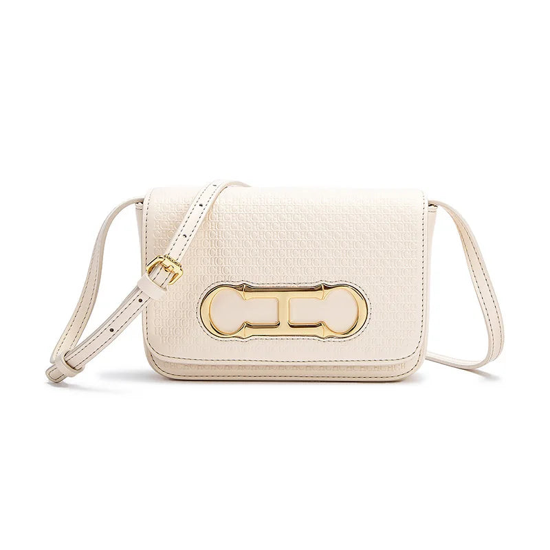 Letter Printing Design Multiple Colors Available Solid Color Simple and Fashionable New Product Women's Shoulder Bag