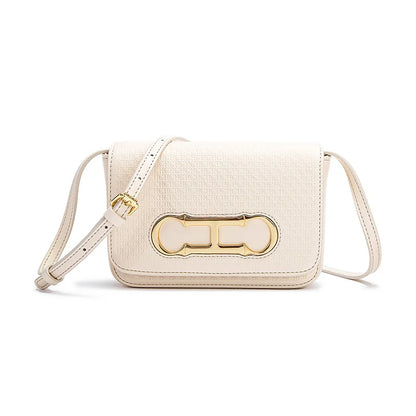 Letter Printing Design Multiple Colors Available Solid Color Simple and Fashionable New Product Women's Shoulder Bag