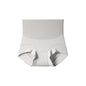 High Waist Postpartum Body Shaper Shapewear Cotton Crotch Butt Lifter Briefs Belly Contracting Solid Color Panties
