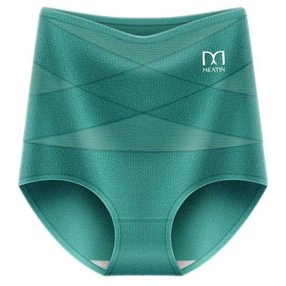 High Waist Postpartum Body Shaper Shapewear Cotton Seamless Underpants Large Size Panties Waist Trainer Tummy Control Underwear