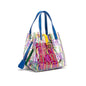 Fashionable Classic Exquisite Craftsmanship 2024 Handbag Large Capacity Transparent Color Fashion Element Women's Shoulder Bag