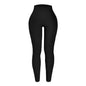 Seamless Knit Yoga Leggings Women Thread Solid Tights Gym Workout Running Stretchy High Waist Hip Liftting Skinny Gym Leggings