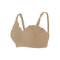 Women'S Breastfeeding Wave Border V-Neck Seamless Comfort Without Steel Ring Gathering Maternity Underwear