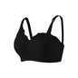 Women'S Breastfeeding Wave Border V-Neck Seamless Comfort Without Steel Ring Gathering Maternity Underwear