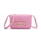 Letter Printing Design Multiple Colors Available Solid Color Simple and Fashionable New Product Women's Shoulder Bag