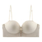 FINETOO Front Closure Sexy Push Up Bra Women Invisible Bras Underwear Lingerie For Female Brassiere Strapless Seamless Bralette