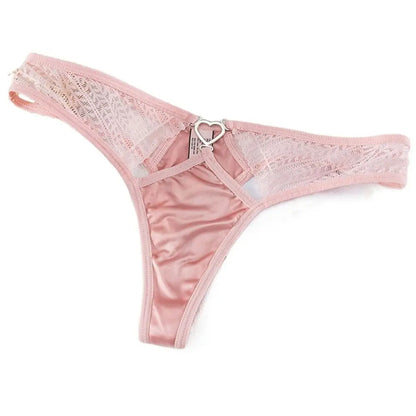 Temptation Seamless Underpants Love Heart Underwear Temptation For Women Female Lingerie Briefs Women Thong Lace Panties