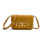 Letter Printing Design Multiple Colors Available Solid Color Simple and Fashionable New Product Women's Shoulder Bag