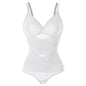 Cross Waist Tummy Control Body Shaping Bodysuit for Women Full Body Control V-Neck Mesh Breathable Briefs Underwear Butt Lifter