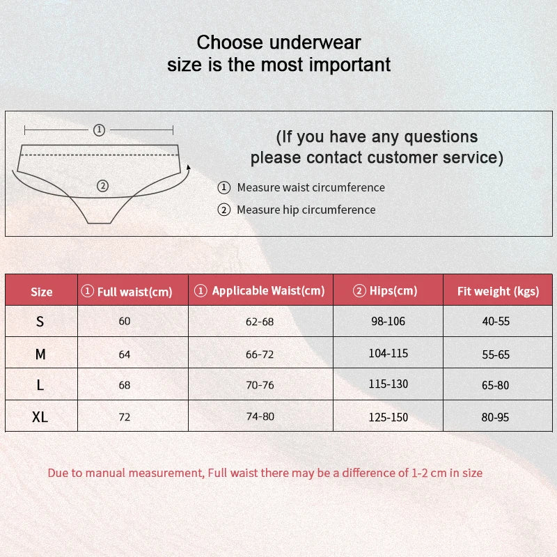 4PCS Breathable Comfortable Cotton Women's Thong Sexy G-string Skin-friendly Women's Underwear Seamless Stretchy Women's Panties