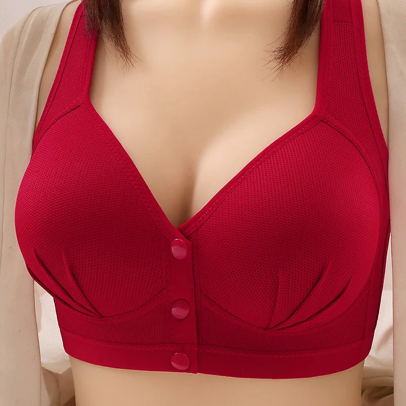 Maternity Bra Wire Free Front Closure Breastfeeding Nursing Bra Pregnant Women Sleeping Bras Gorge Allaitement