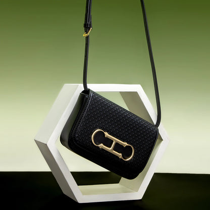 Letter Printing Design Multiple Colors Available Solid Color Simple and Fashionable New Product Women's Shoulder Bag